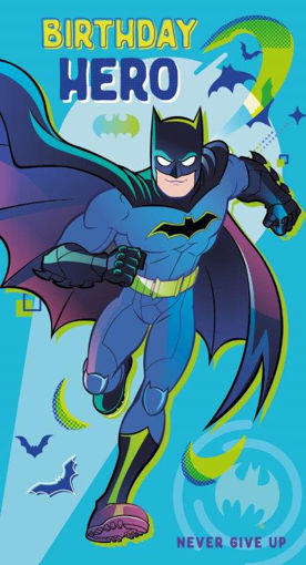 Picture of BATMAN BIRTHDAY HERO CARD